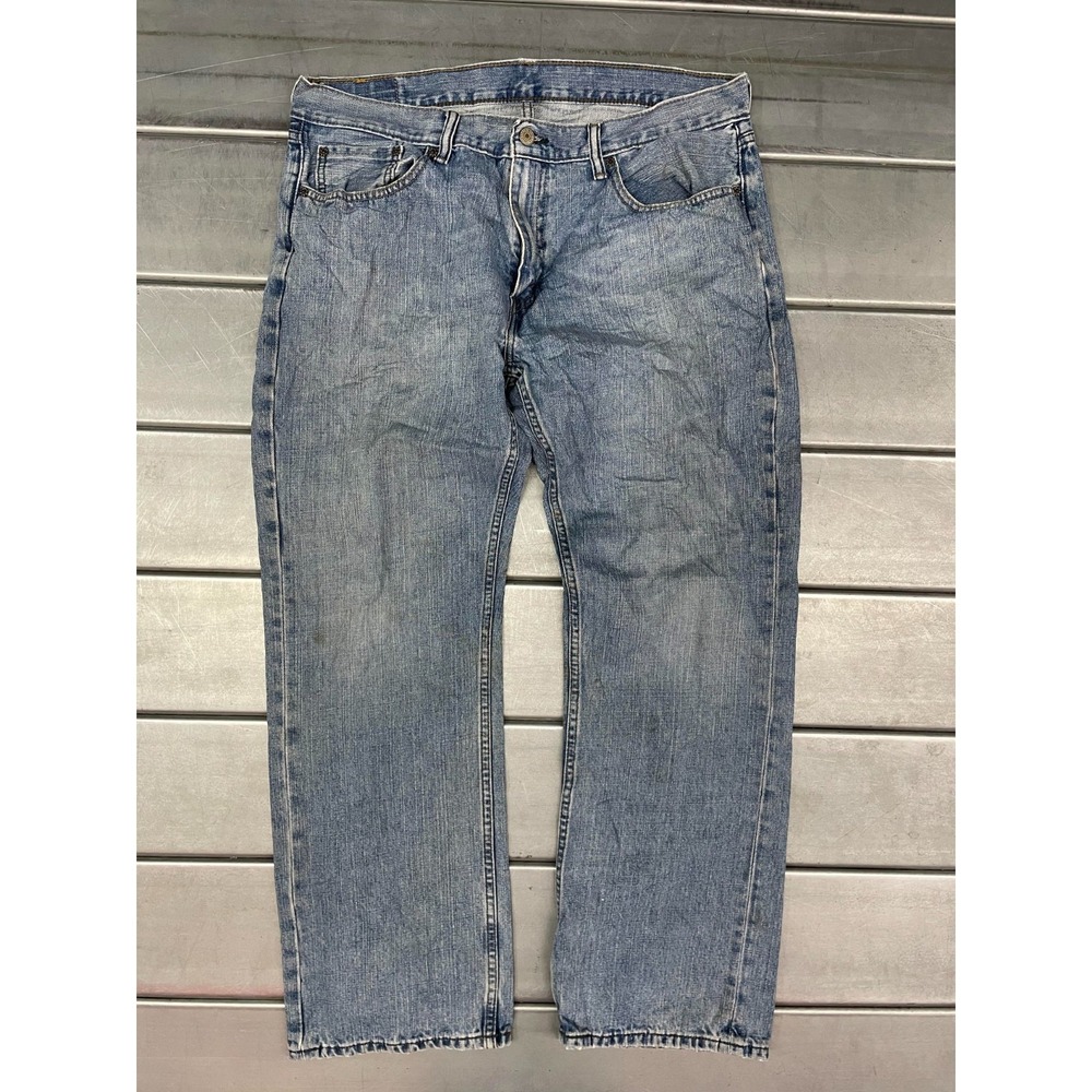 Levis 559 Jeans Mens 36X30 Blue Medium Wash‎ Denim Relaxed Straight 100% Cotton